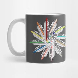 Monorail Color Wheel Mug